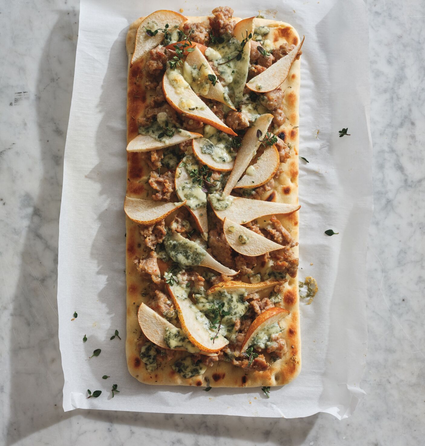 Phyllis Good - Sausage Pear Pizza